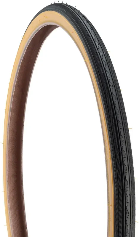 Kenda Street K40 Tire 24 x 13/8 Clincher Wire Black/Tan 22tpi Road Bike 03442001