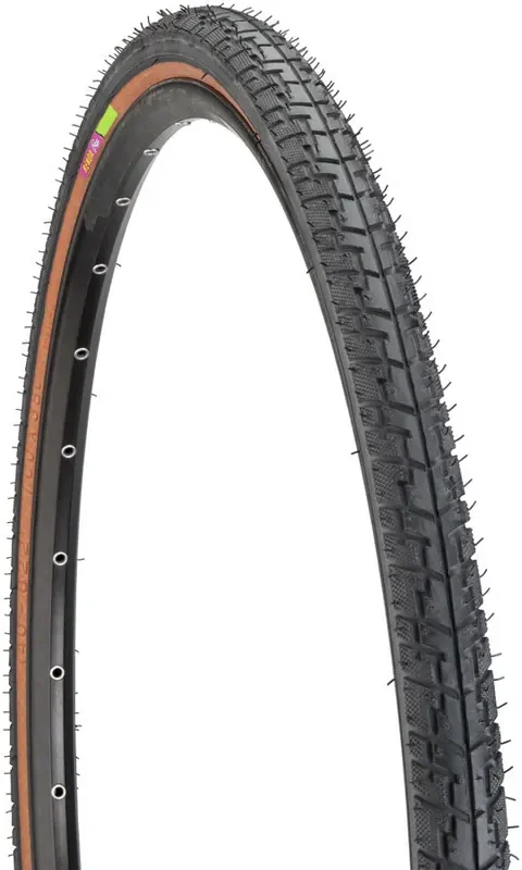 Kenda Street K830 Tire 700 x 38 70psi Clincher Wire Black/Mocha 60tpi Road Bike 06485437