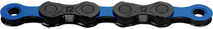 KMC DLC 12 Chain – 12-Speed 126 Links Black/Blue