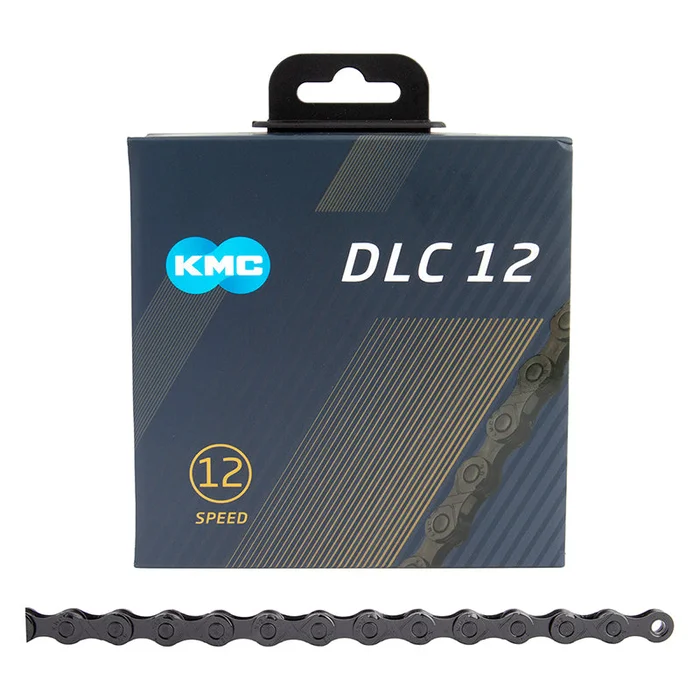 KMC DLC 12 Chain – 12-Speed 126 Links Black