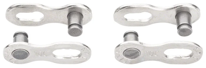 KMC MissingLink CL559CR Connector Campagnolo – 10-Speed Reusable Silver 2 Pairs/Card