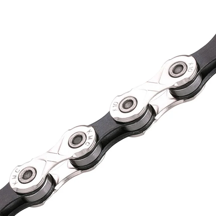 KMC X10 (10.93) 10sp Chain Silver/Black (25/Count)