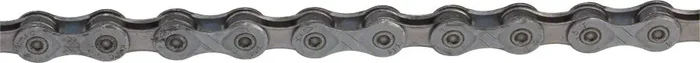 KMC X11 EPT Solid Pin 11 Speed 116 Link Chain with KMS Missing Link 11 Gray