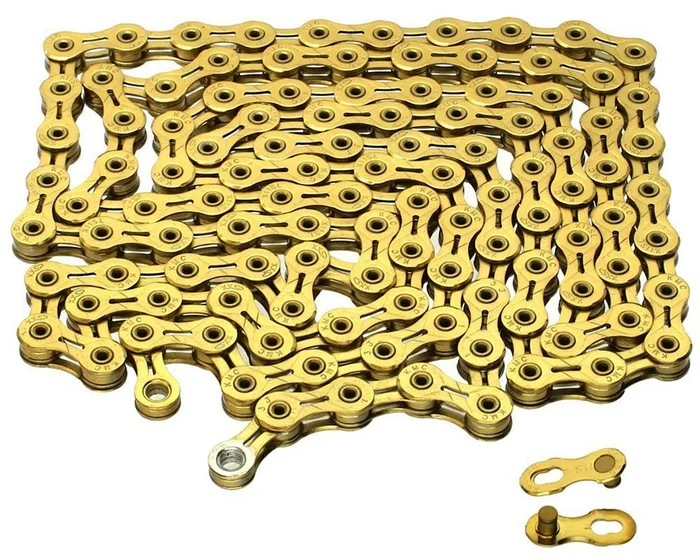 KMC X11SL Ti-Nitride Chain (Gold) (11 Speed) (118 Links)