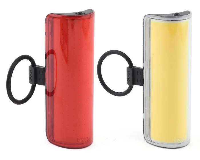Knog Big Cobber Headlight & Tail Light Set (Black) (470/270 Lumens)