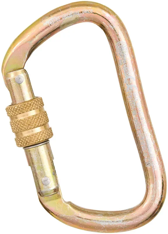 Kong Kong Steel Oval & D Steel D Pin Gate Sg Kong Carabiners