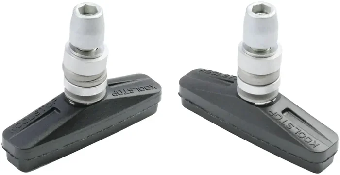 Kool-Stop City Rim Brake Pads Threaded Post Black Compound All Conditions