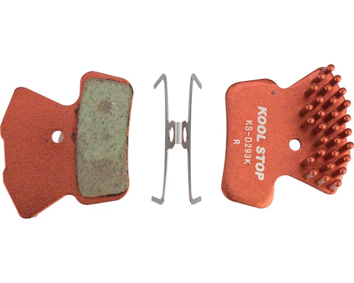 Kool Stop Disc Brake Pads (Organic) (w/ Cooling Pins) (SRAM Guide, Avid Trail) (1 Pair)