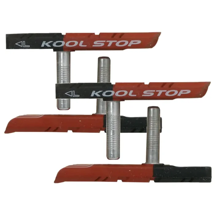 Kool Stop Mountain Pads Dual Compound, Non-Threaded Post, MTB Cantilever & Linear Brake Pads