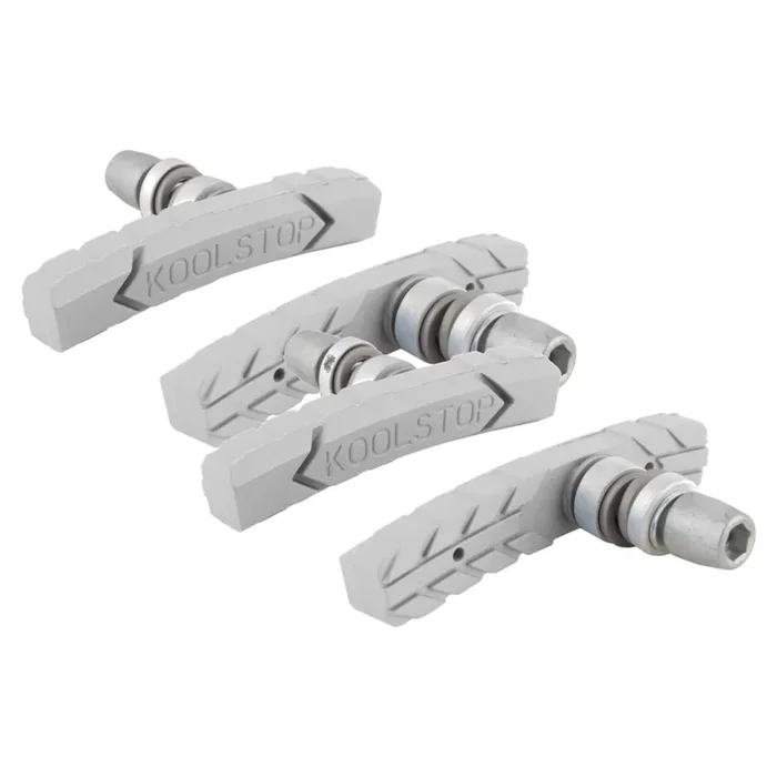 Koolstop AT Threaded Brake Pads Pair All-Terrain Bicycle Brake Shoes for 24-29″ Wheels