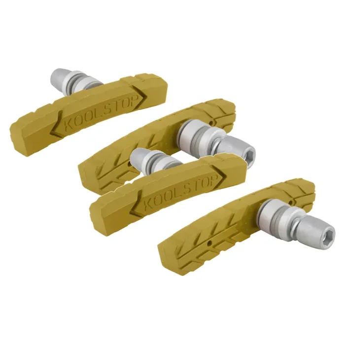Koolstop AT Threaded Brake Pads Premium All-Terrain Bicycle Brake Shoes for 24-29″ Wheels