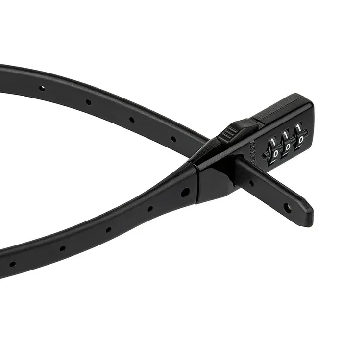 Kryptonite Click Lock Combo Cable lock, Combination, 10mm, 45cm, 1.5‘, Black