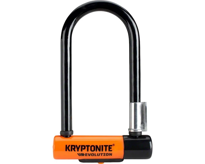 Kryptonite Evolution Mini-7 U-Lock w/ 4′ Flex Cable (3.25 x 7″)