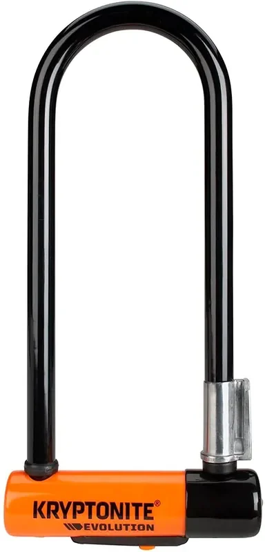 Kryptonite Evolution Series U-Lock 3 x 9.5″ Keyed Black Includes Bracket