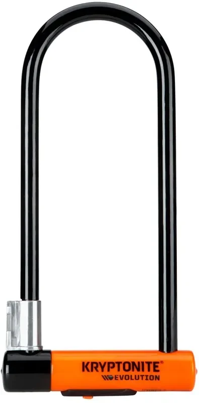 Kryptonite Evolution Series U-Lock 4 x 11.5″ Keyed Black Includes bracket
