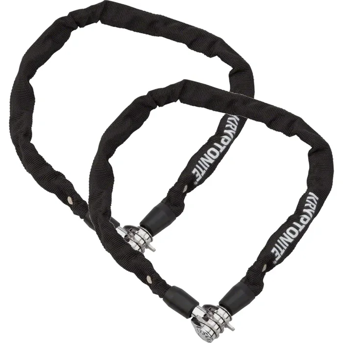 Kryptonite Keeper 465 Steel Chain Lock Bundle – 3-Digit Combo, 4mm Durable Cable, Versatile Bike Security