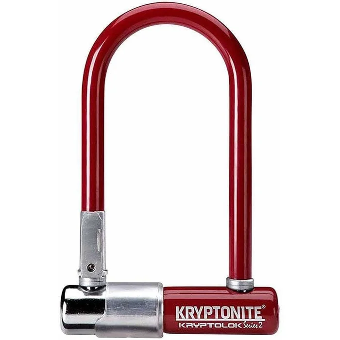 Kryptonite Krypto Series 2 Mini-7 Keyed U-Lock – 3.25 x 7″