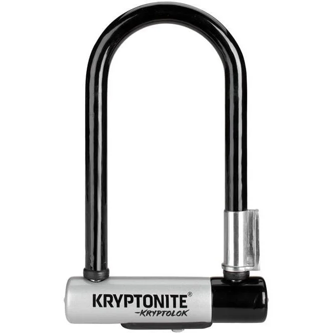 Kryptonite KryptoLok Mini-7 Bike U-Lock w/ FlexFrame Bracket