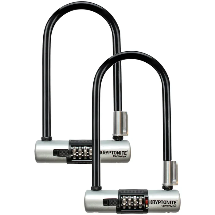 Kryptonite KryptoLok U-Lock Bundle 4×9″ Combination Security Lock with Bracket & Dust Protection