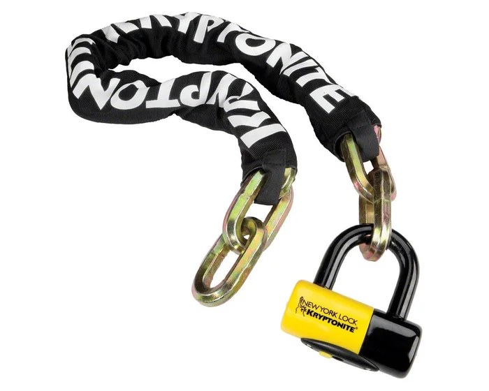 Kryptonite New York Fahgettaboudit Chain 1410 & Disc Lock (100cm/3.25′)