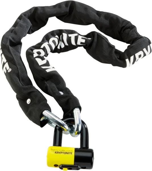 Kryptonite New York Legend Chain 1515 & New York Disc Lock