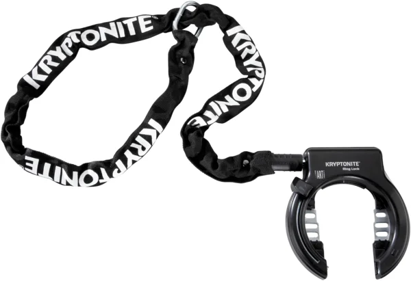 Kryptonite Ring Lock (Non-Key Retaining) w/5.5mm Plug-In Chain Set