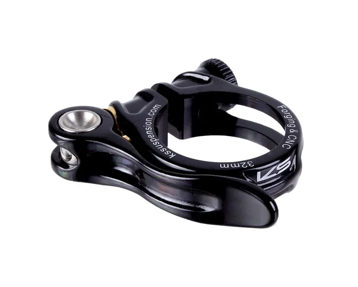KS Ether Quick Release Seatpost Clamp (Black) (32.0mm)