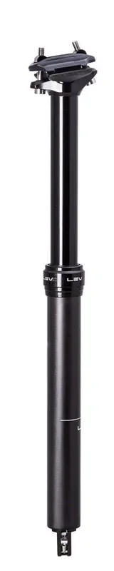 KS LEV Ci Carbon Dropper Seatpost – 27.2mm, 100mm, Black No Remote