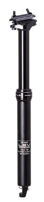 KS LEV Integra Dropper Seatpost – 30.9mm, 65mm, Black No Remote