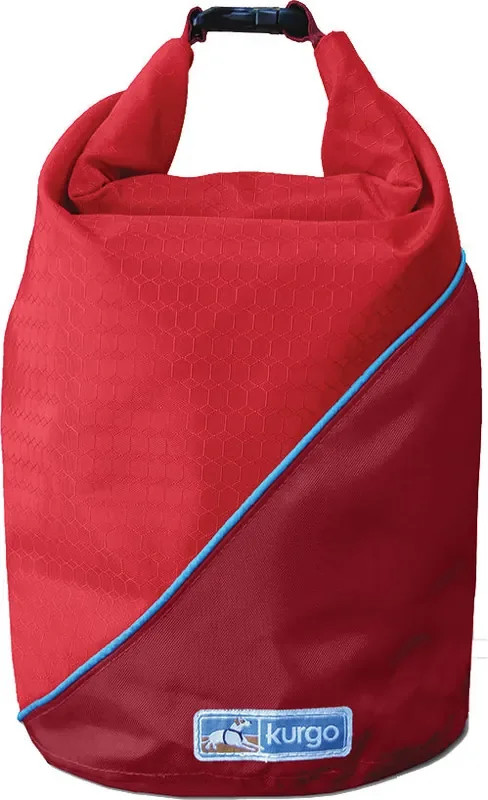 Kurgo Kibble Carrier – Convenient Pet Food Storage Solution in Vibrant Red