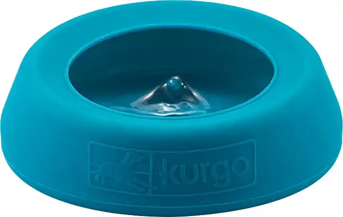 Kurgo Splash-Free Wander Water Bowl – Keep Your Pup Hydrated on the Go!