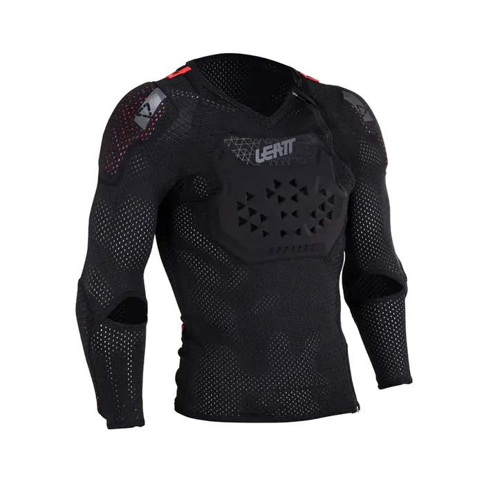 Leatt ReaFlex Stealth Body Protectors Impact-Resistant, Ergonomic Cycling Gear with MoistureCool & AirMesh Ventilation for MTB & BMX Safety
