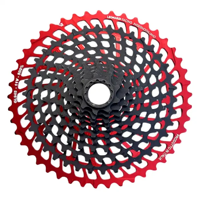 Leonardi General Lee 12sp Cassette, 9-50t – Black/Red NLA