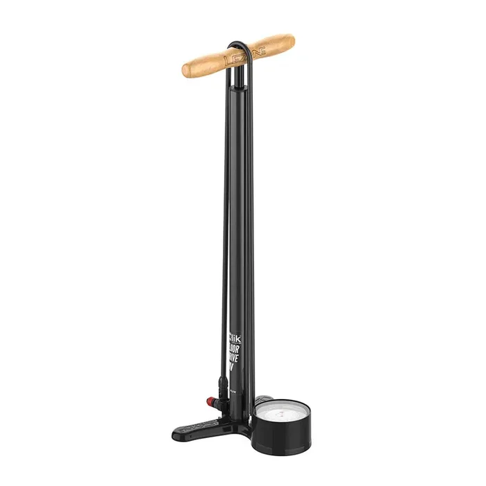 Lezyne CLIK FLOOR DRIVE HV Floor Pump, ABS Pro CLIK Chuck, Black