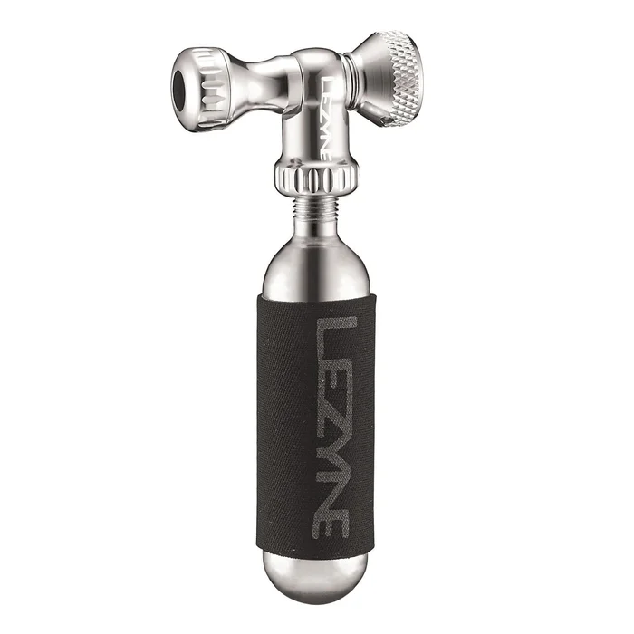 Lezyne Control Drive Co2 Slip fit head only Silver