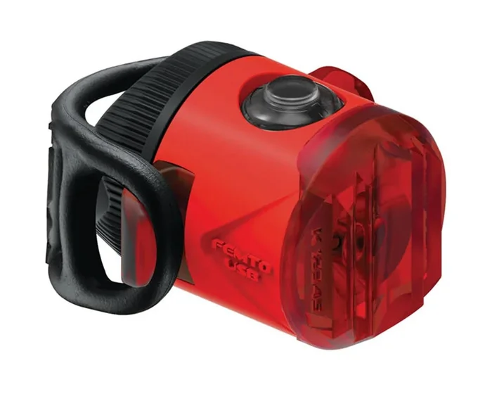 Lezyne Femto USB-C Drive Tail Light (Red) (15 Lumens)