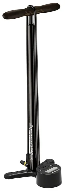 Lezyne Gravel Digital Drive Pro Floor Pump, Black Built In-House