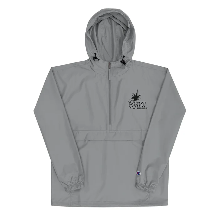 Live the Gnar x Champion Embroidered Packable Jacket