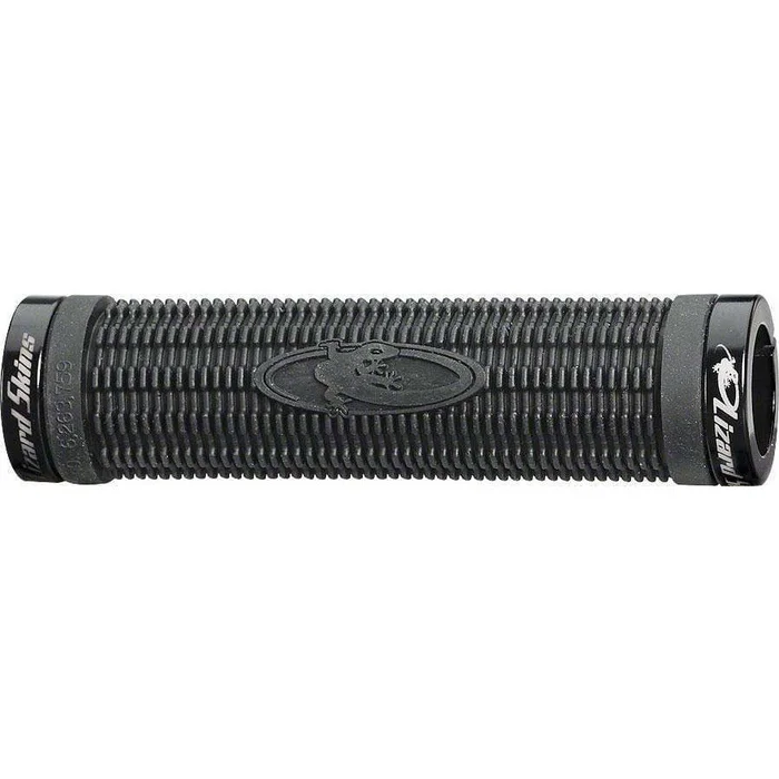 Lizard Skins Charger Bike Handlebar Grips – Black, Lock-On