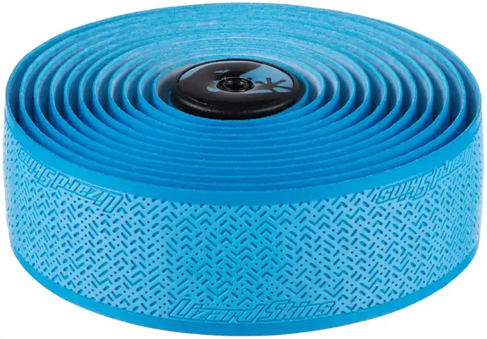 Lizard Skins DSP Bar Tape 2.5mm Sky Blue 56g NonAdhesive 82″ Durasoft Polymer