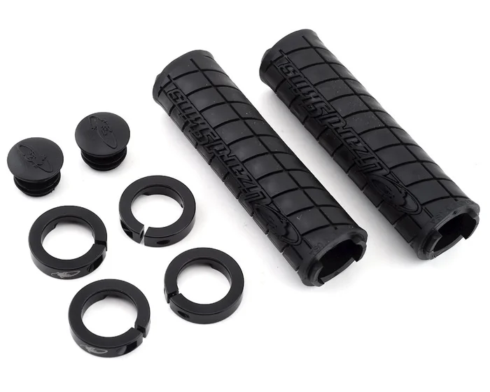 Lizard Skins Lock-On Logo Grips (Black)
