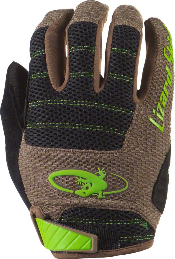 Lizard Skins Monitor AM Gloves – Olive/Jet Black Full Finger Medium