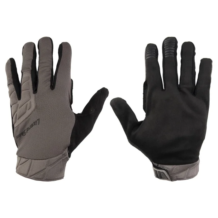 Lizard Skins Monitor Ops Gloves – Graphite Gray Full Finger Small