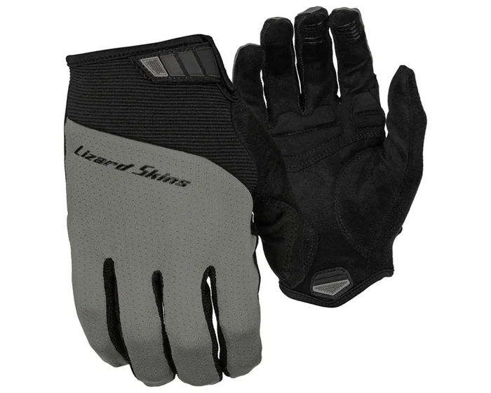 Lizard Skins Monitor Traverse Long Finger Gloves (Titanium Grey) (M)