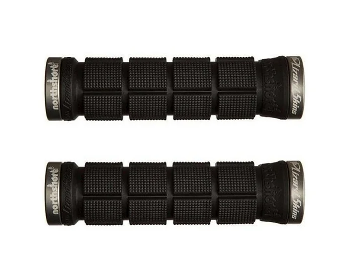 Lizard Skins Northshore Lock-On Grips (Black/Grey)