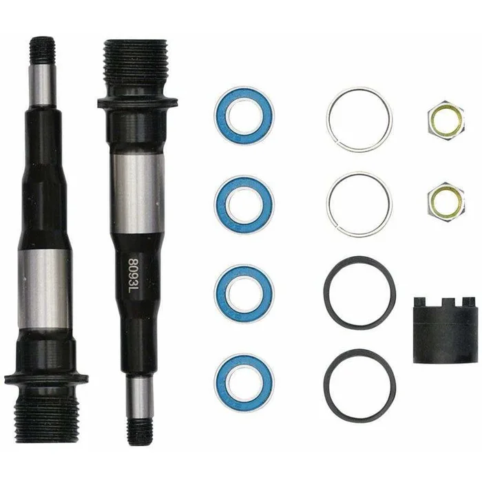 LOOK Spindle and Bearing Assembly – Steel Right and Left X-Track
