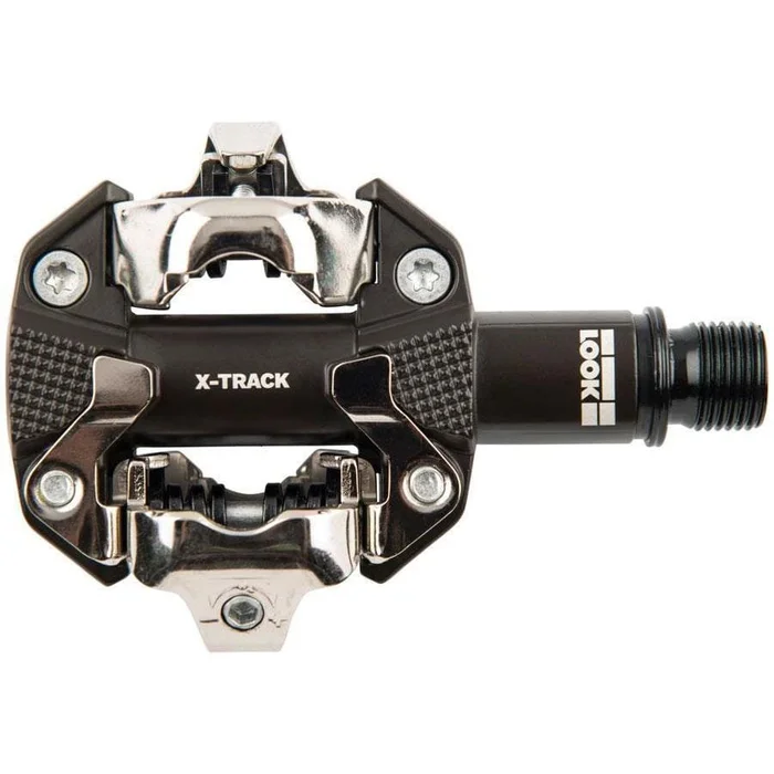 LOOK X-TRACK Pedals – Dual Sided Clipless Chromoly 9/16″