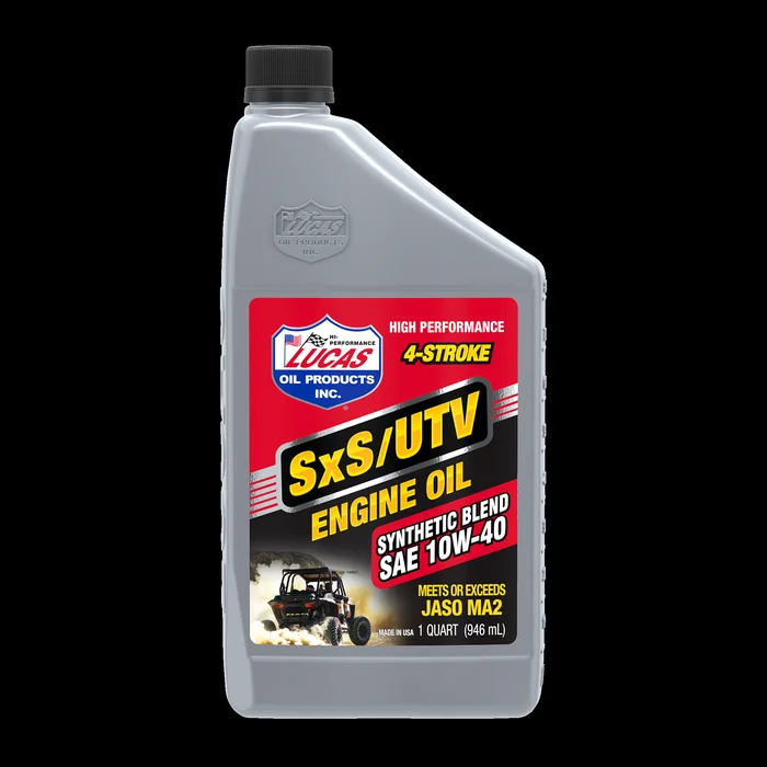 Lucas SXS Semi Synthetic Engine Oil 10w40 1 Qt