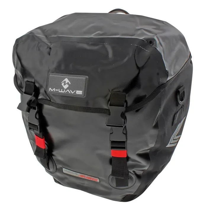 M-Wave Montreal Waterproof 40L, Pannier, 40L, Black