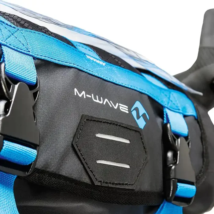 M-Wave Rough Ride 10L Handlebar Bag, 10L, Black